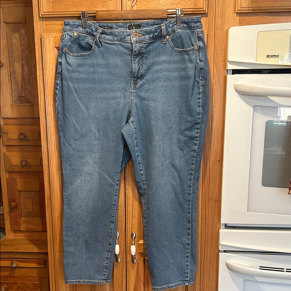 Talbots 16 petite slim ankle jeans; excellent condition!